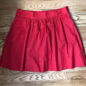 Banana Republic Red Skirt